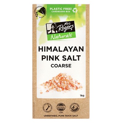 Mrs Rogers 喜马拉雅粉红盐 粗盐 1kg袋装